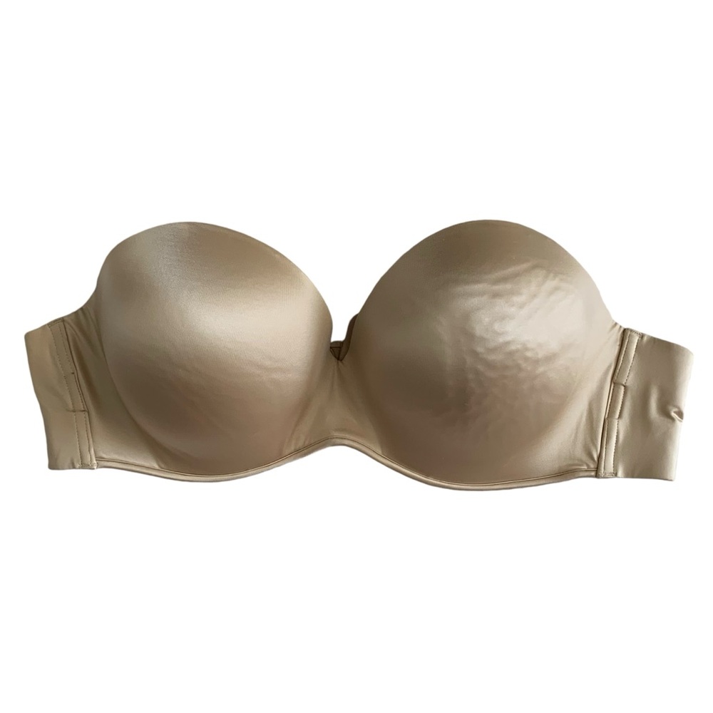 Cacique Plus Strapless Underwire Bra Nude Size 42C